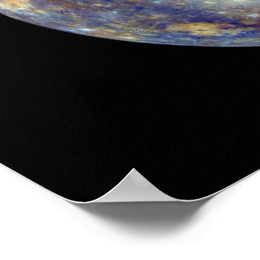 Kleurrijk Uitzicht kwik Poster (Hoek)