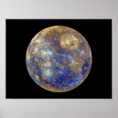 Kleurrijk Uitzicht kwik Poster (Voorkant)