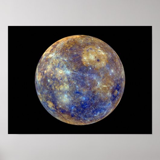 Kleurrijk Uitzicht kwik Poster (Voorkant)