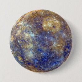 Kleurrijk Uitzicht kwik Ronde Button 7,6 Cm