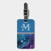 Kleurrijk uniek aangepast Bagagelabel met gekleurd (Voorkant verticaal)