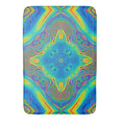 Kleurrijk uniek Abstract Badmat (Voorkant Verticaal)