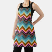 Kleurrijk V-vormpatroon Schort (Insitu)