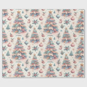 Kleurrijk vakantiemotief inpakpapier (Vlak)