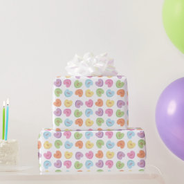Kleurrijk Valentijn Snoep Mok Onderzetter Cadeaupapier