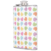 Kleurrijk Valentijn Snoep Mok Onderzetter Heupfles (Links)