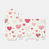Kleurrijk Valentijnsdag hart Bedankdoosjes (Uitgevouwen)