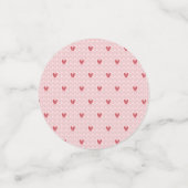 Kleurrijk Valentijnsdag hart Confetti (Kleine voorkant)
