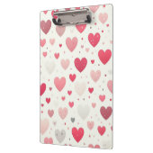 Kleurrijk Valentijnsdag hart Klembord (Links)