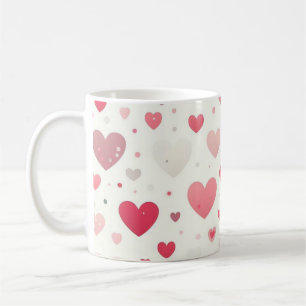 Kleurrijk Valentijnsdag hart Koffiemok