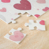 Kleurrijk Valentijnsdag hart Legpuzzel (Zijkant)