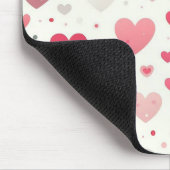 Kleurrijk Valentijnsdag hart Muismat (Hoek)