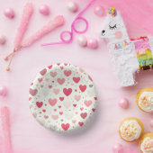 Kleurrijk Valentijnsdag hart Papieren Kommen (Feest)