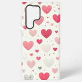 Kleurrijk Valentijnsdag hart Samsung Galaxy Hoesje (Achterkant)