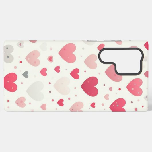 Kleurrijk Valentijnsdag hart Samsung Galaxy Hoesje (Achterkant horizontaal)