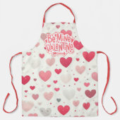 Kleurrijk Valentijnsdag hart Schort (Voorkant)