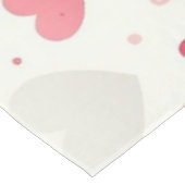 Kleurrijk Valentijnsdag hart Tafelkleed (Gekanteld)