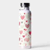 Kleurrijk Valentijnsdag hart Waterfles (Rechts)