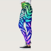 Kleurrijk Varentpatroon Leggings (Links)