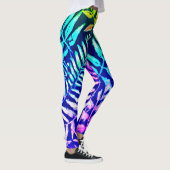 Kleurrijk Varentpatroon Leggings (Rechts)