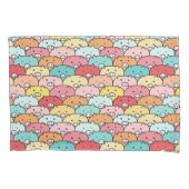 Kleurrijk varkensneushoorntje kussensloop (Voorkant)