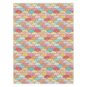 Kleurrijk varkensneushoorntje tafelkleed (Voorkant)