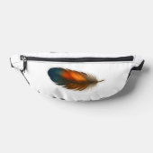 Kleurrijk veerontwerp heuptasje (Liggend)