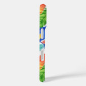 Kleurrijk Veerpatroon — Waterverf Abstract Des Case-Mate iPhone Case (Achterkant / Rechts)