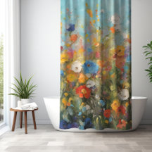 Kleurrijk Veld met Wilde Bloemen