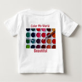 Kleurrijk verfpalet Speels (Achterkant)