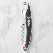 Kleurrijk verloop katten patroon kurkentrekker (Voorkant)