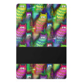 Kleurrijk verloop katten patroon mini klembord (Achterkant)