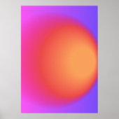 Kleurrijk verloop  kleurrijk verloop Poster (Voorkant)