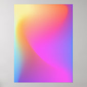 Kleurrijk verloop  kleurrijk verloop Poster (Voorkant)
