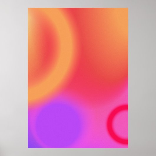 Kleurrijk verloop  kleurrijk verloop Poster (Voorkant)