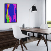 Kleurrijk verloop  kleurrijk verloop Poster