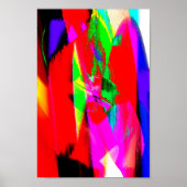 Kleurrijk verloop  kleurrijk verloop Poster (Voorkant)