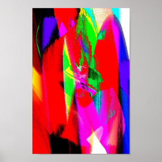 Kleurrijk verloop  kleurrijk verloop Poster (Voorkant)