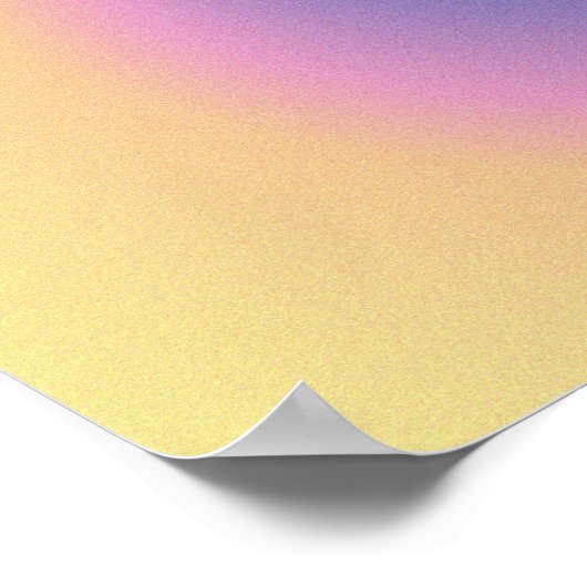 Kleurrijk verloop  kleurrijk verloop Poster (Hoek)