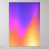 Kleurrijk verloop  kleurrijk verloop Poster (Voorkant)