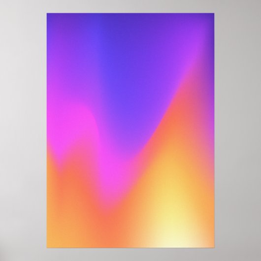 Kleurrijk verloop  kleurrijk verloop Poster (Voorkant)