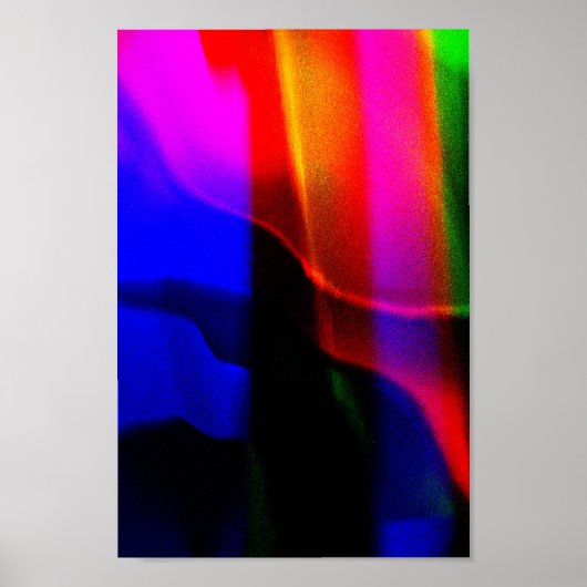 Kleurrijk verloop  kleurrijk verloop Poster (Voorkant)