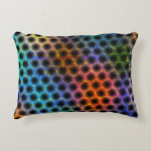 Kleurrijk versleten met zwarte polkstippen, geelac