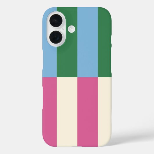 Kleurrijk Verticaal Gestreept Patroon Case-Mate iPhone Case (Achterkant)