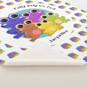 Kleurrijk vertrouwen volledig op God-gepersonalise Sherpa Deken (3/4)