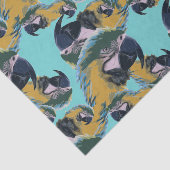 Kleurrijk vibrant, exotisch tropisch projectiepatr tissuepapier (Detail)