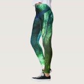 Kleurrijk vibrant, modern, Abstract Leggings (Links)