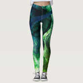 Kleurrijk vibrant, modern, Abstract Leggings (Voorkant)
