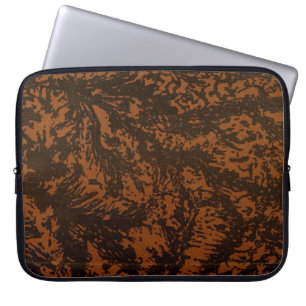 Kleurrijk Victoriaans gemarmerd Hoesje papier Laptop Sleeve