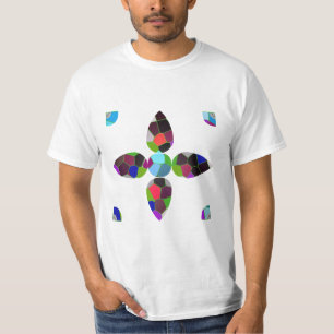 Kleurrijk Vierblad T-shirt